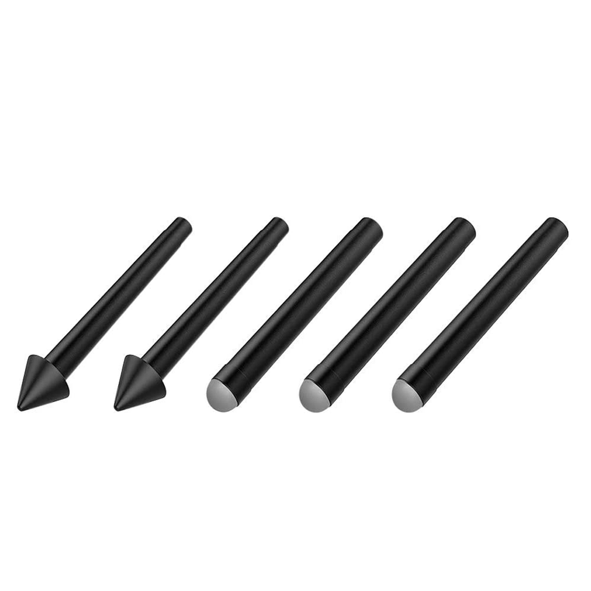 Stylus Replacement Tip - 5 個のペンチップ スタイラスペンチップ HB HB HB