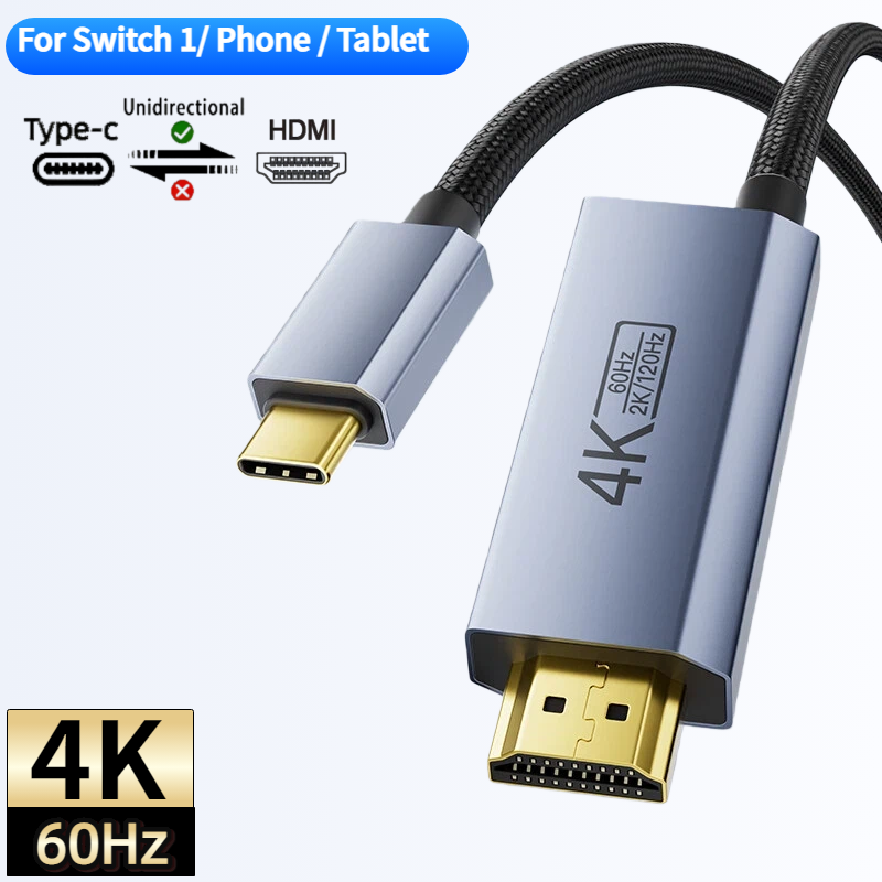 Hdmi Adapter Tablet - Nintendo Switch1用スイッチドック USB C to HDMIケーブル