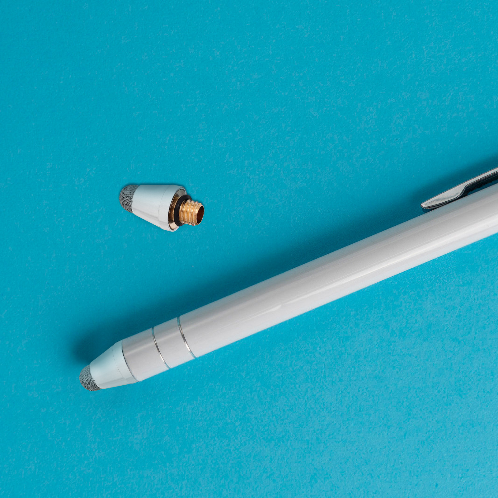 Stylus Replacement Tip - 5 個のスタイラスペンチップ、容量性ファインメッシュ M5 ネジ式交換用スムーズ高感度スタイラスチップ、タッチスクリーン用