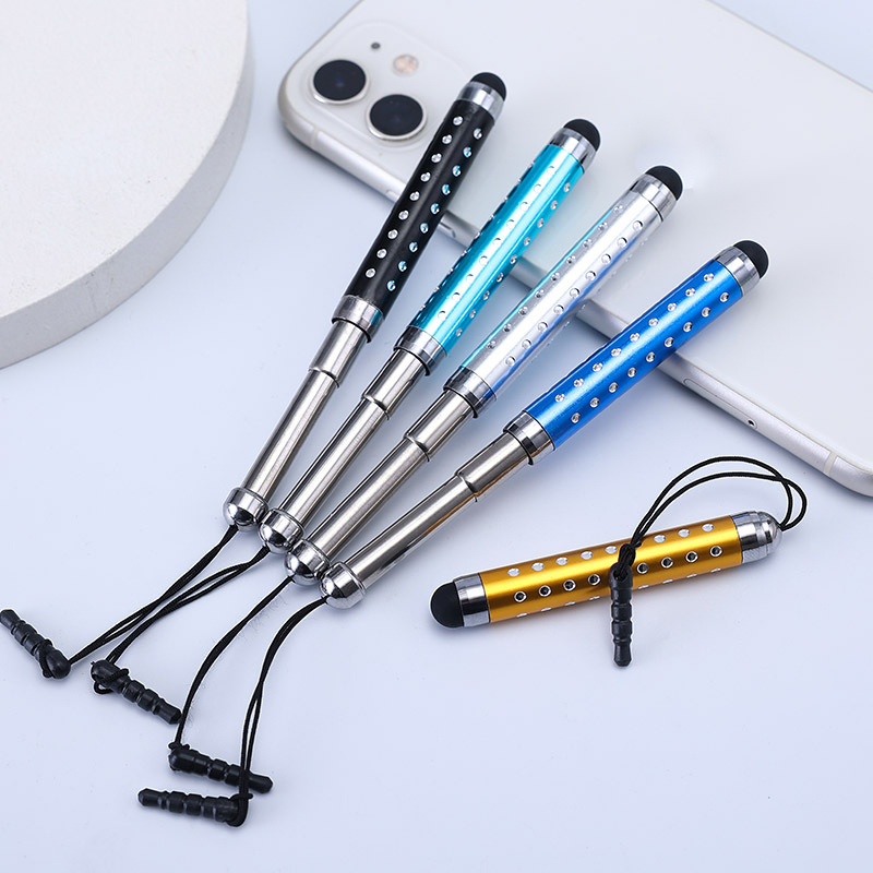 Pen Tablet Accessories - プロ仕様のスタイラスペン、ユニバーサル携帯電話タッチスクリーンアクセサリー、金属製静電容量式ペン、タブレット、iPhone、Android対応
