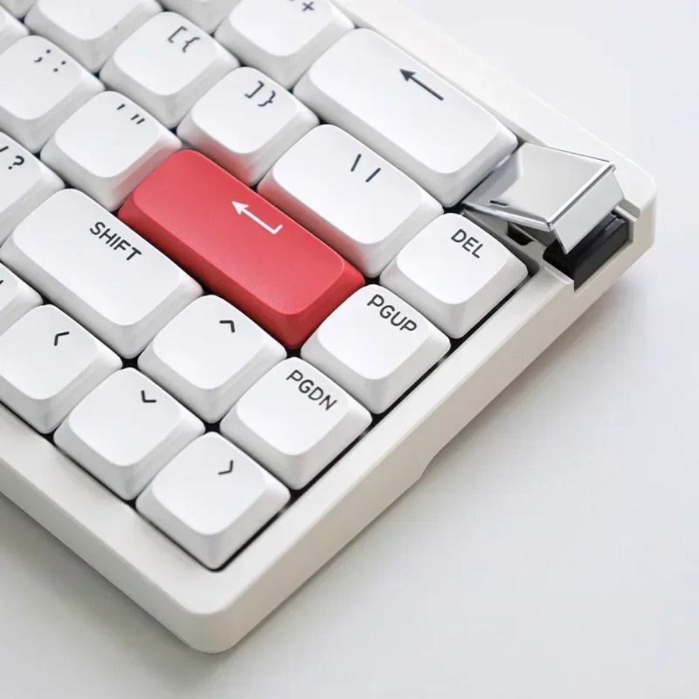 Tablet Accessories Gifts - Keydous AJ68 メカニカルキーボード ポータブルゲーミングアクセサリー トリモードワイヤレス カスタムホットスワップ
