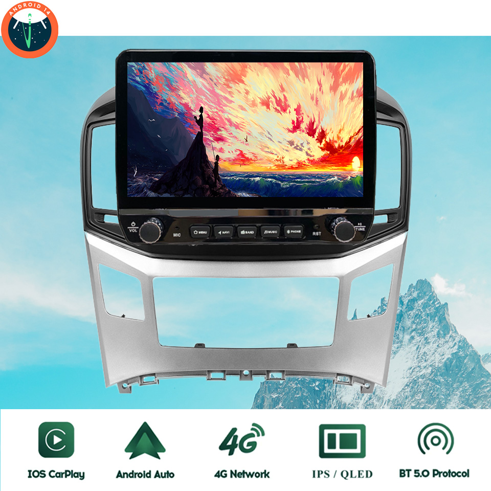 Tablet Danish Mobile & Accessories Faisalabad - 2Din Android 14搭載カーステレオマルチメディアPCタブレット Hyundai H1 Starex