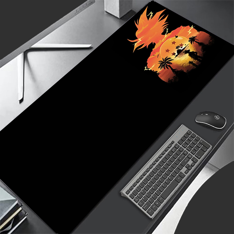 Tablet Accessories Gifts - マウスパッドゲーマー XXL タブレット Varmilo キーボードカーペット黒と白のゲームアクセサリードラゴンボール Z
