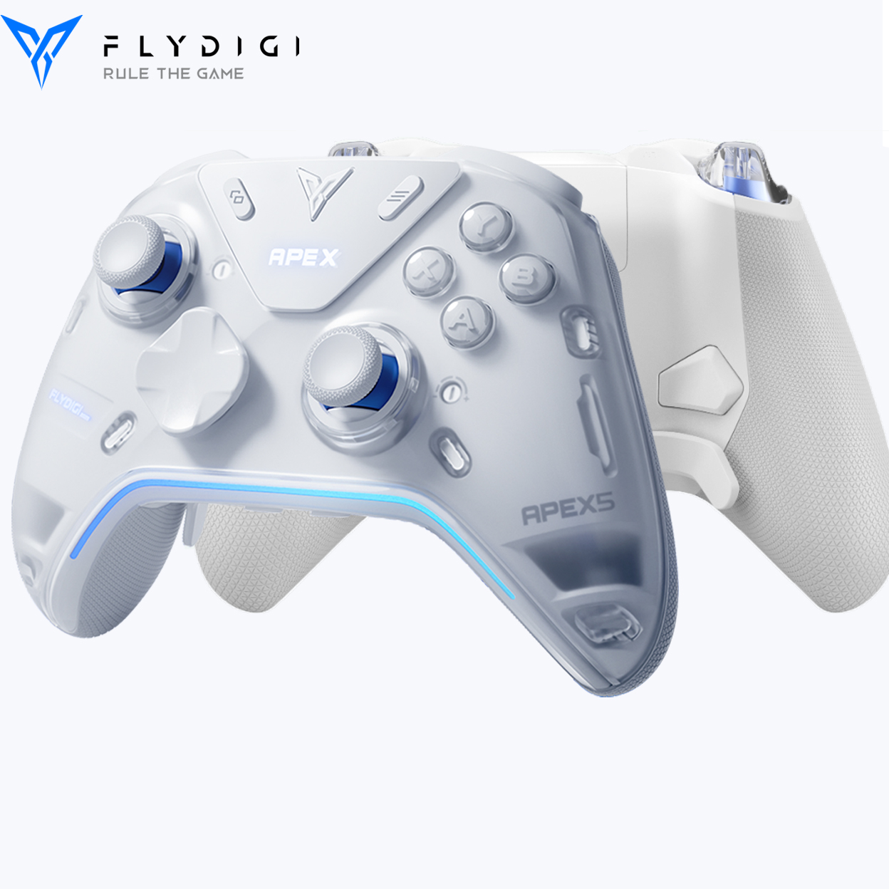 Android Tablet Gaming Accessories - グローバル版 Flydigi Apex 5 Bluetooth ゲーミングコントローラー、PC、NS、モバイル、タブレットデバイス用ワイヤレスユニバーサルゲームパッド
