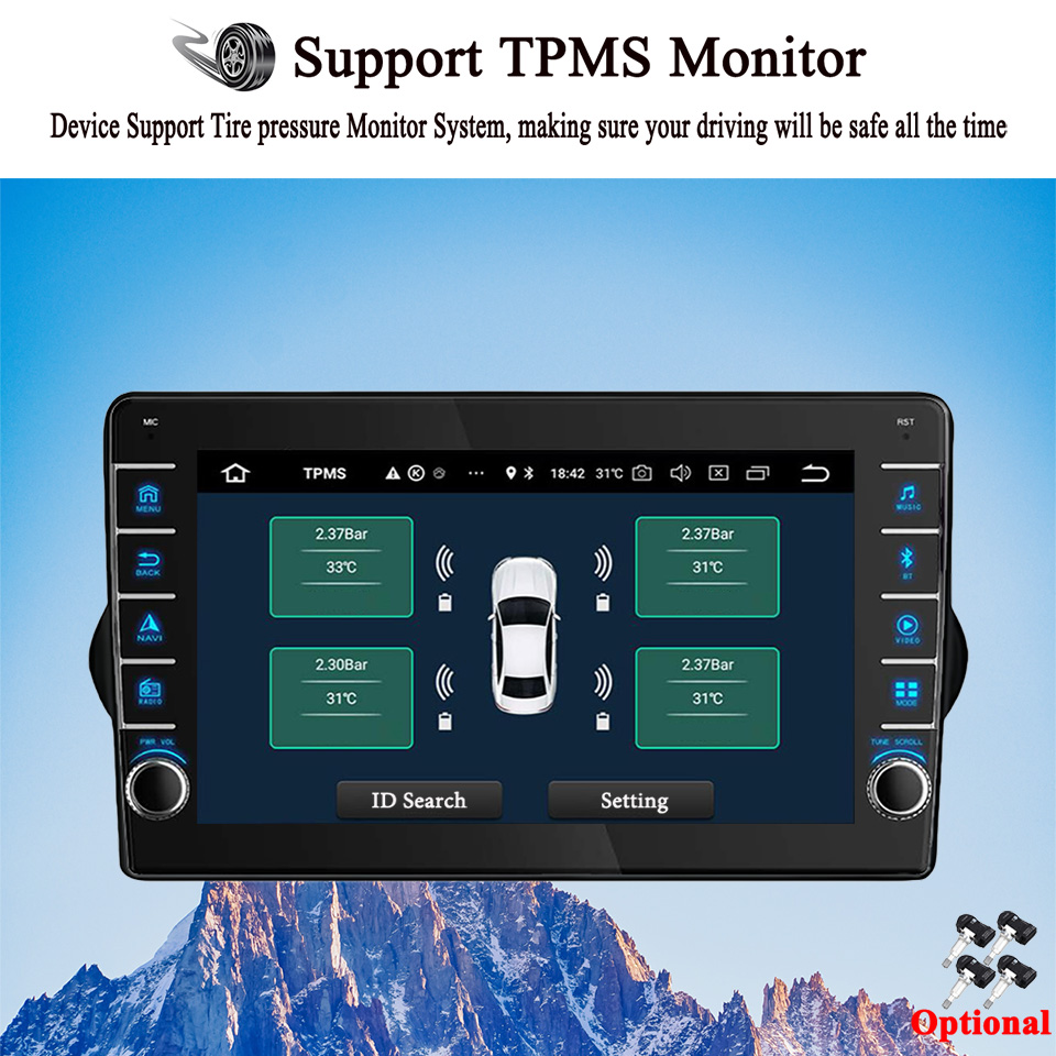 Tablet Danish Mobile & Accessories Faisalabad - 8G 128G Android 14 Carplay対応カーステレオ HU