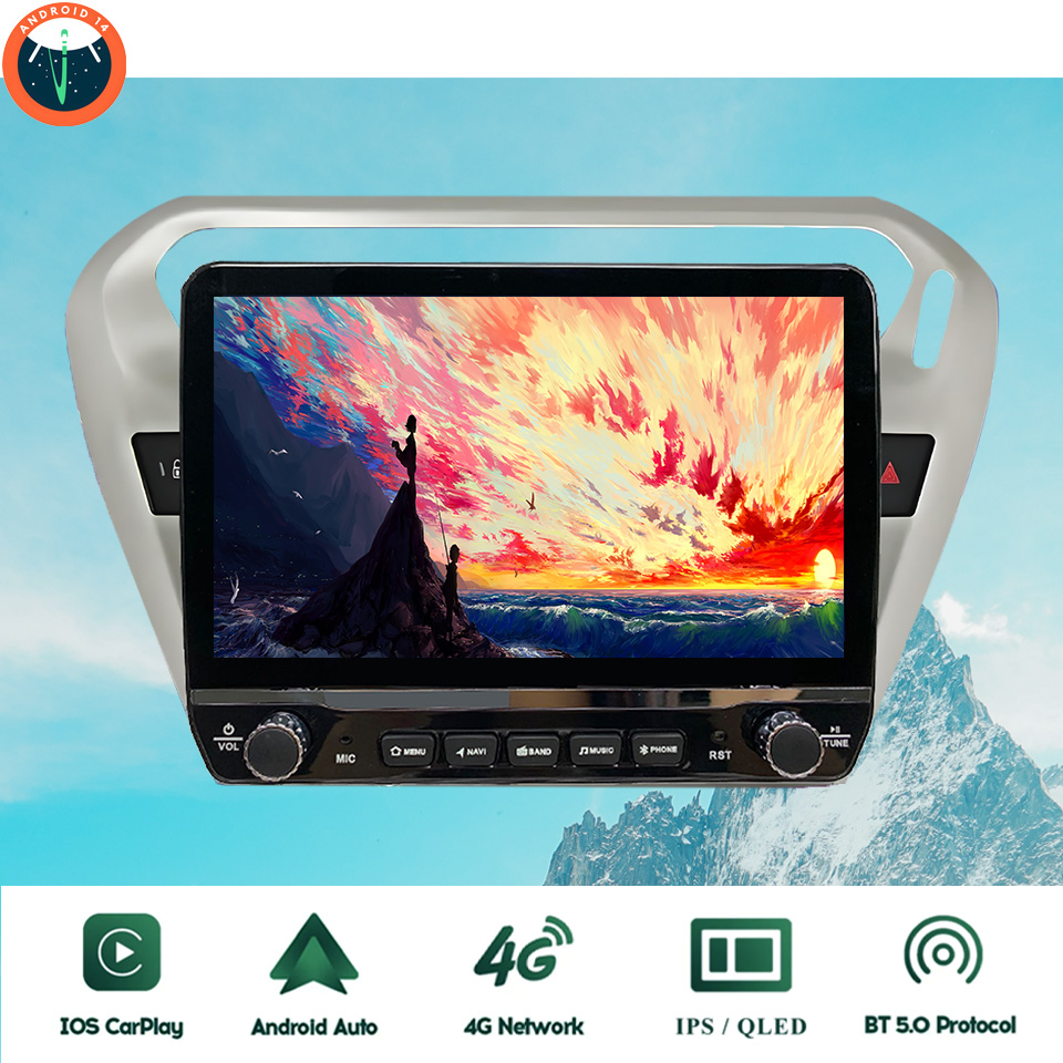 Tablet Danish Mobile & Accessories Faisalabad - Android 14搭載 車載マルチメディアPCタブレット プジョー301 シトロエンC-エリゼ 2012年以降対応