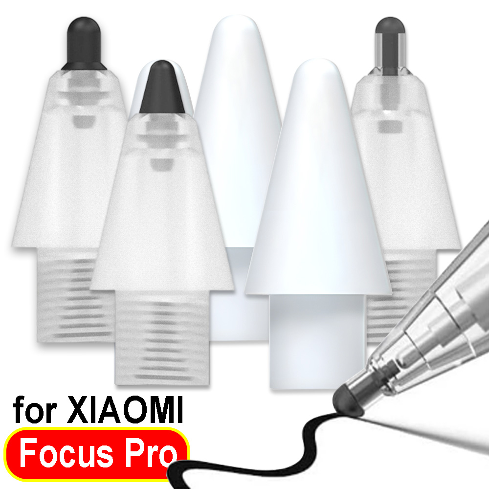 Stylus Replacement Tip - Xiaomi Focus Pro 1-3 個交換用ペンシルペン先プラスチックスクリーンタッチペンミュートチップ耐摩耗性透明細字チップ