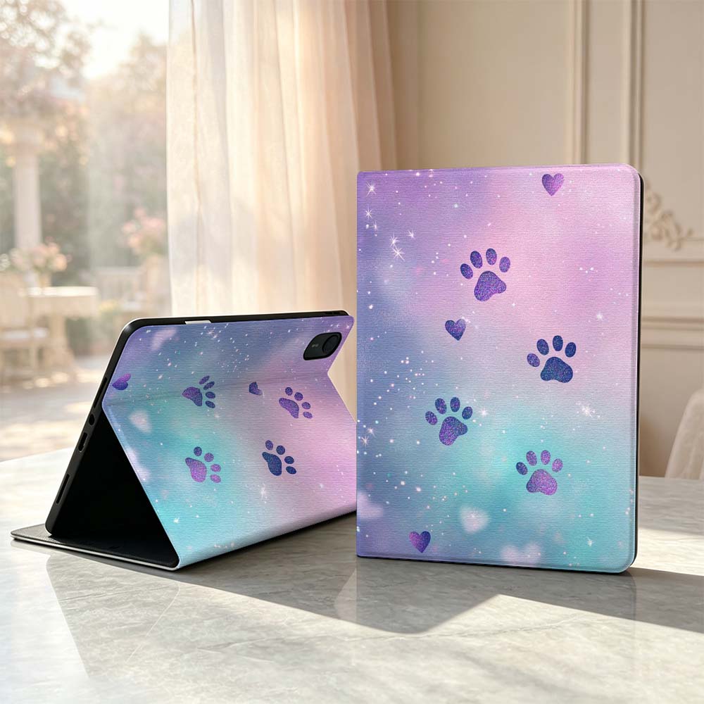 Lenovo Tablet Plus Accessories - 漫画風グリッターパウプリントソフトケース Lenovo Xiaoxin Pad Pro Tab