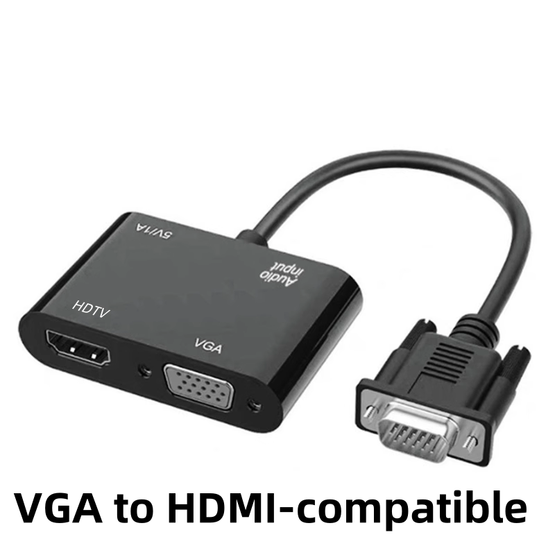 Hdmi Adapter Tablet - VGA (ホスト) - VGA/HDMI 互換ディスプレイ アダプター、3.5