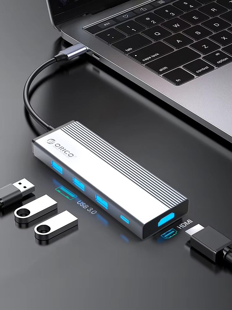 ORICO 5 in 1 USB C ハブ マルチポートアダ - Hdmi Adapter Tablet のレビューと価格
