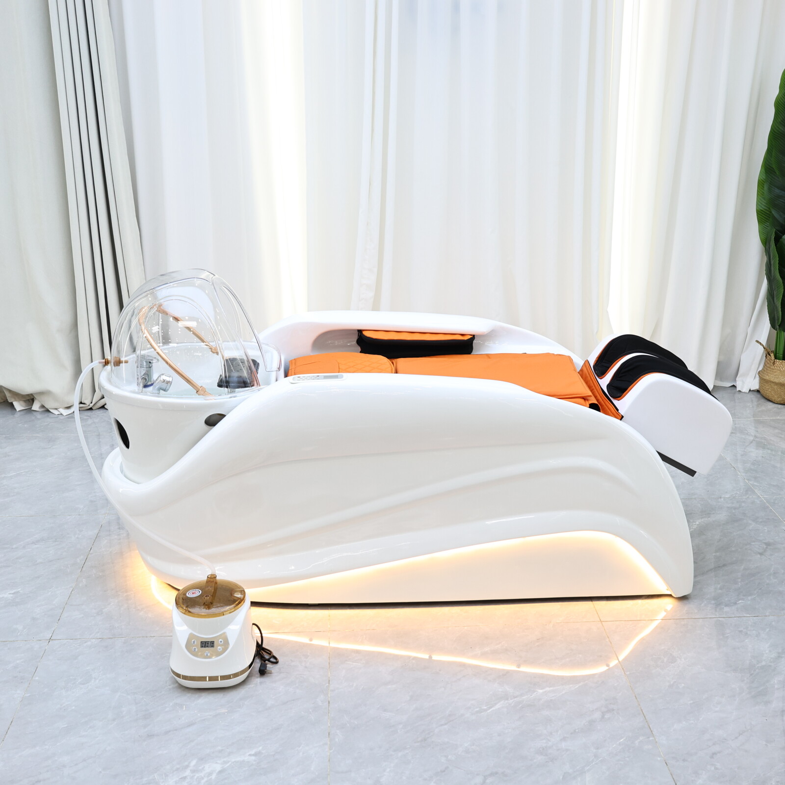 スマートマッサージシャンプーベッド、洗髪ベッド、マッサージ台 - Massage Table Accessories Uk のレビューと価格