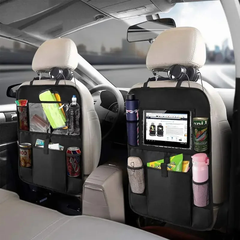 カーシートオーガナイザー 多機能オックスフォード生地 車用バ - Toddler Tablet Accessories のレビューと価格