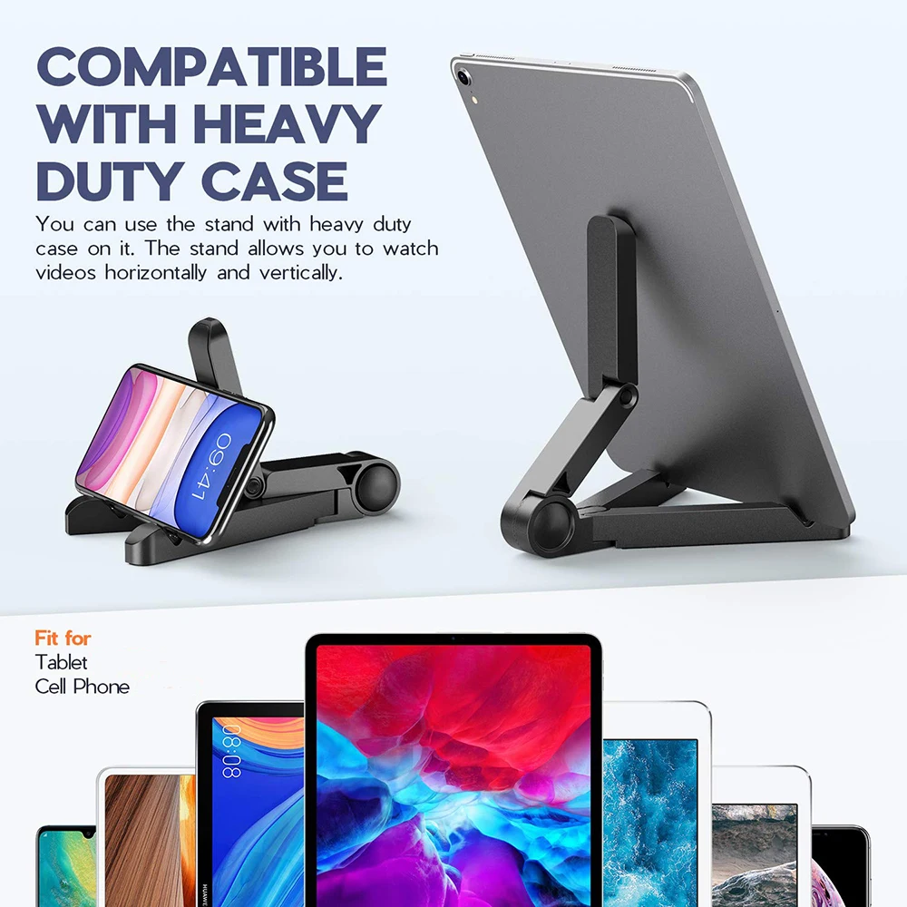 ユニバーサル折りたたみタブレットホルダー iPad Air  - Huawei Tablet Accessories のレビューと価格