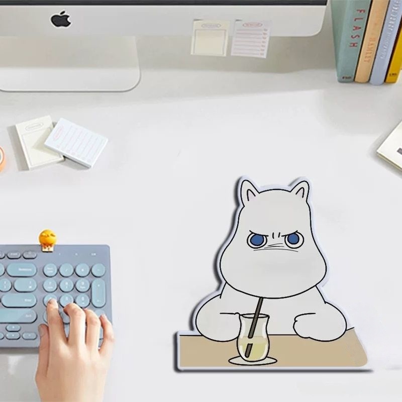 かわいいカバムーミン漫画珪藻泥パーソナリティマウスパッド防水 - Laptop Tablet Accessories のレビューと価格