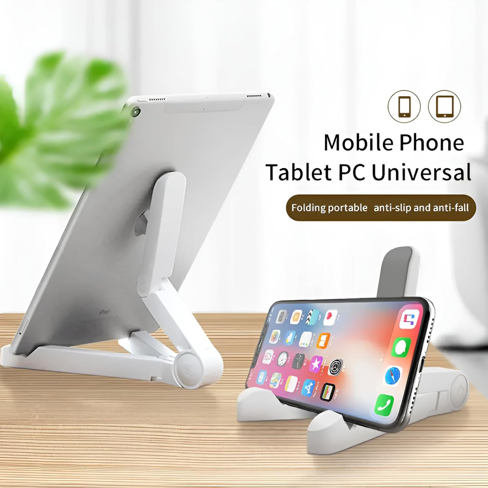 1 個ユニバーサル折りたたみタブレットホルダー iPad A - Huawei Tablet Accessories のレビューと価格