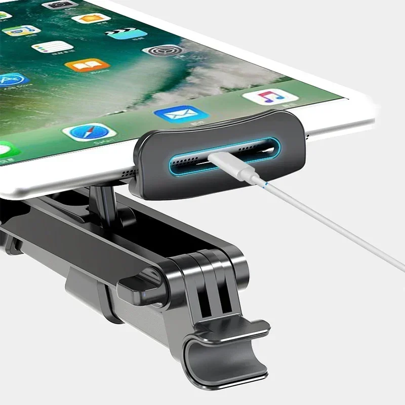 伸縮式車後部枕電話ホルダー、タブレット車載スタンド、シート後 - Toddler Tablet Accessories のレビューと価格