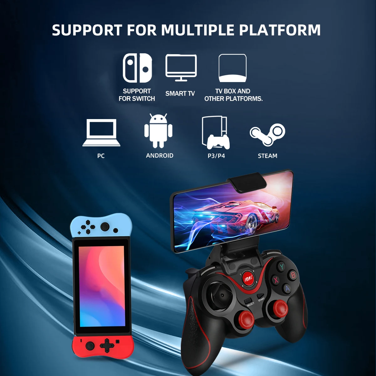 GAMINJA ワイヤレス Bluetooth ゲームパッド - Android Tablet Gaming Accessories のレビューと価格