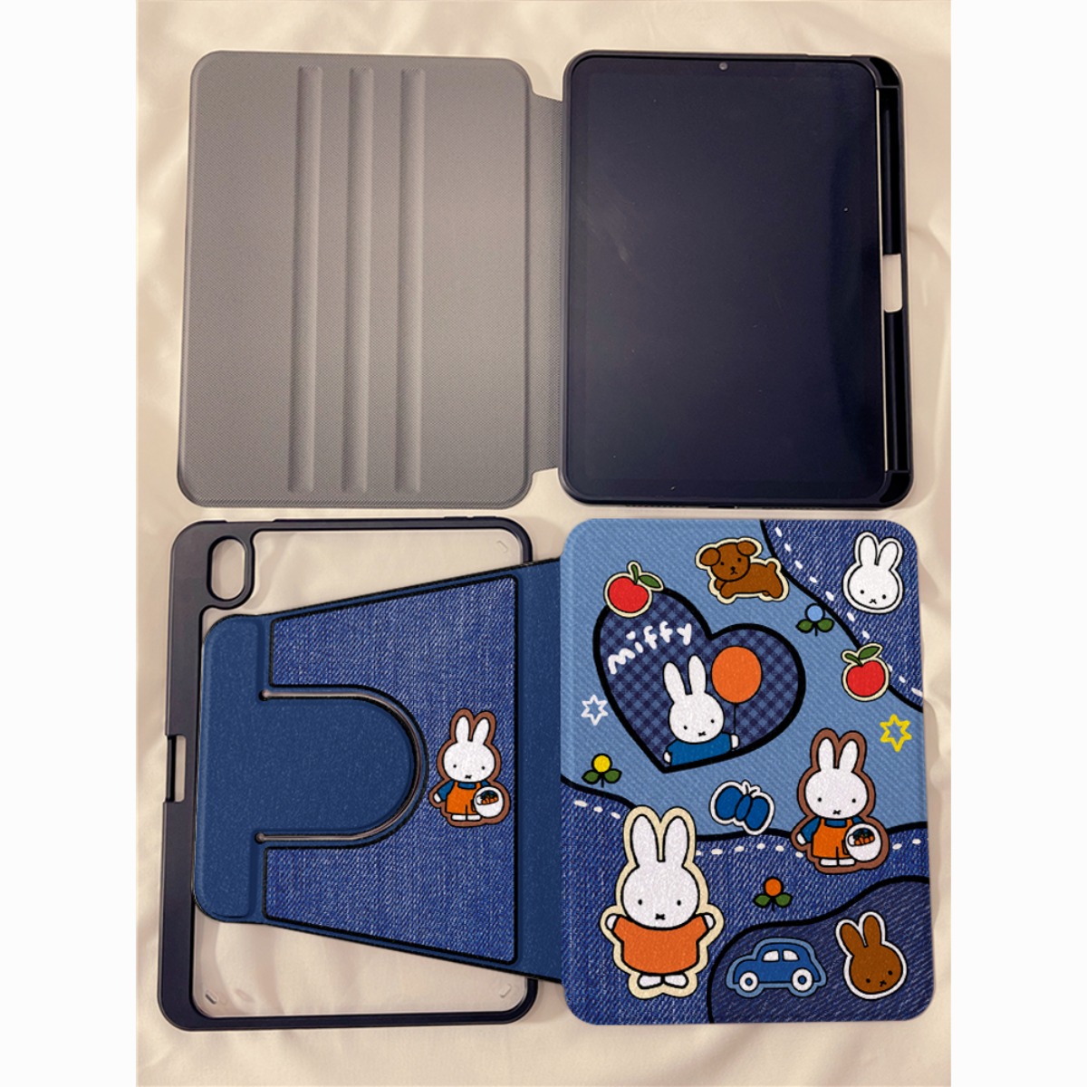 かわいいミッフィーウサギタブレットケースバルーンミッフィーウ - Tablet Ipad Accessories のレビューと価格
