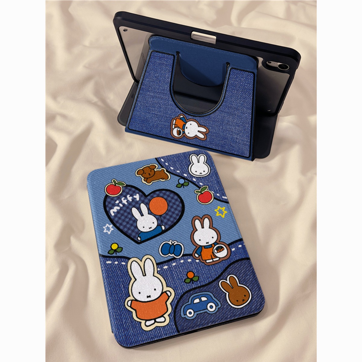 かわいいミッフィーウサギタブレットケースバルーンミッフィーウ - Tablet Ipad Accessories のレビューと価格