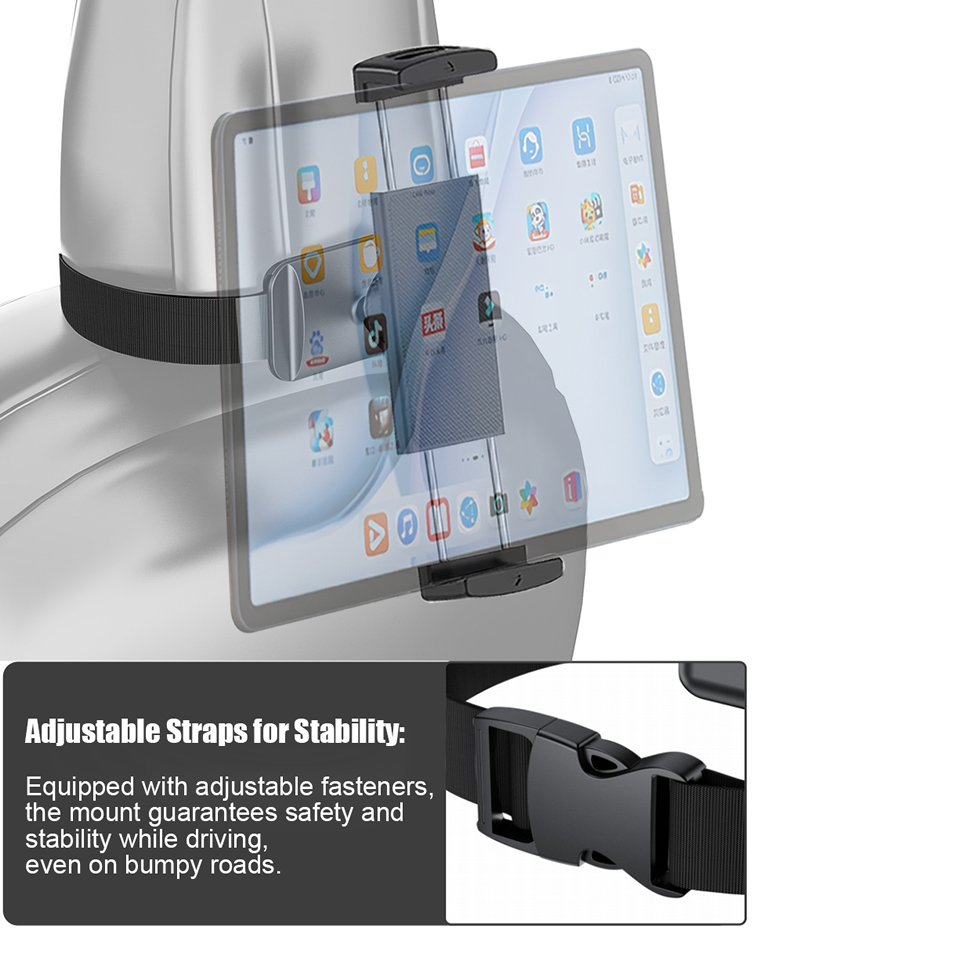 OUTMIX 車後部座席タブレット・スマホホルダー スタンド - Toddler Tablet Accessories のレビューと価格