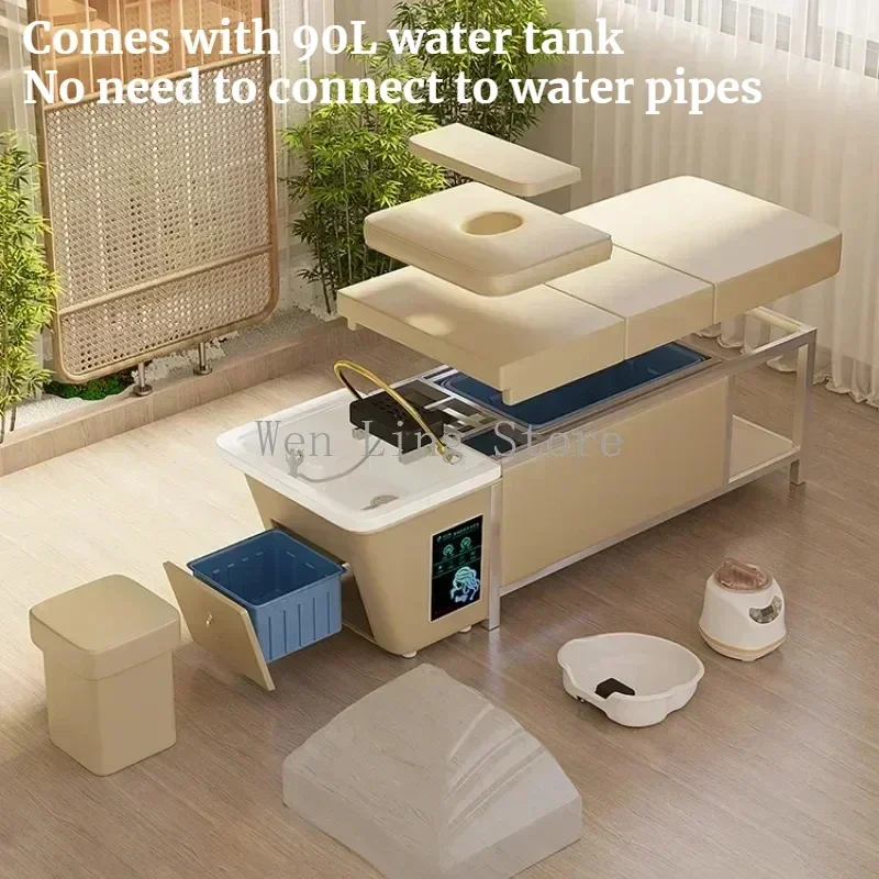 2025 プロフェッショナル 90L 水タンク洗髪マッサージ - Massage Table Accessories Uk のレビューと価格