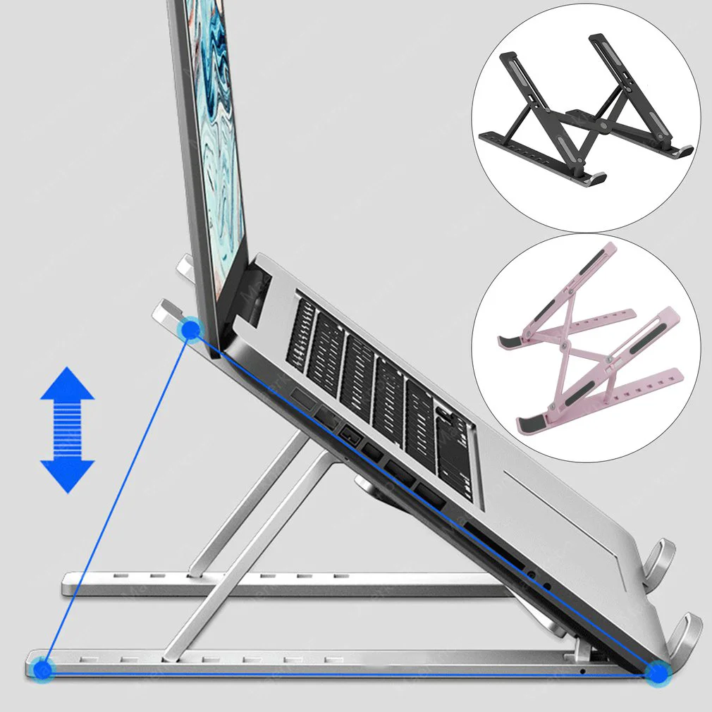 ラップトップスタンドポータブル折りたたみ式ノートブックブラケ - Tablet Ipad Accessories のレビューと価格