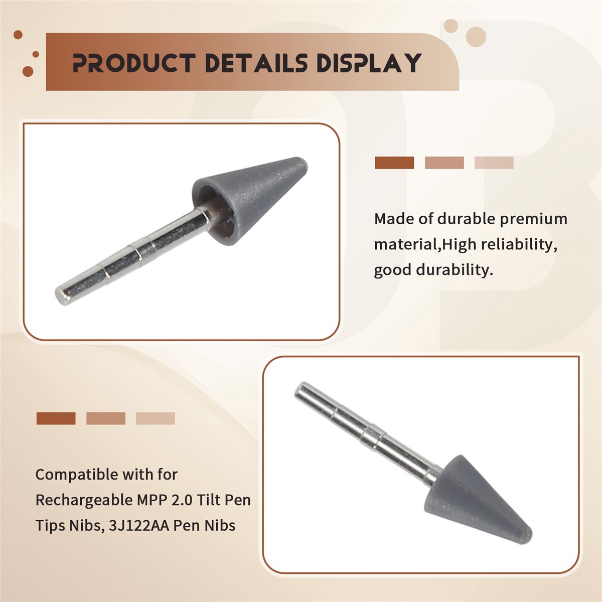 アクティブフェーズスタイラスペン先交換用 HP 充電式 MP - Stylus Replacement Tip のレビューと価格