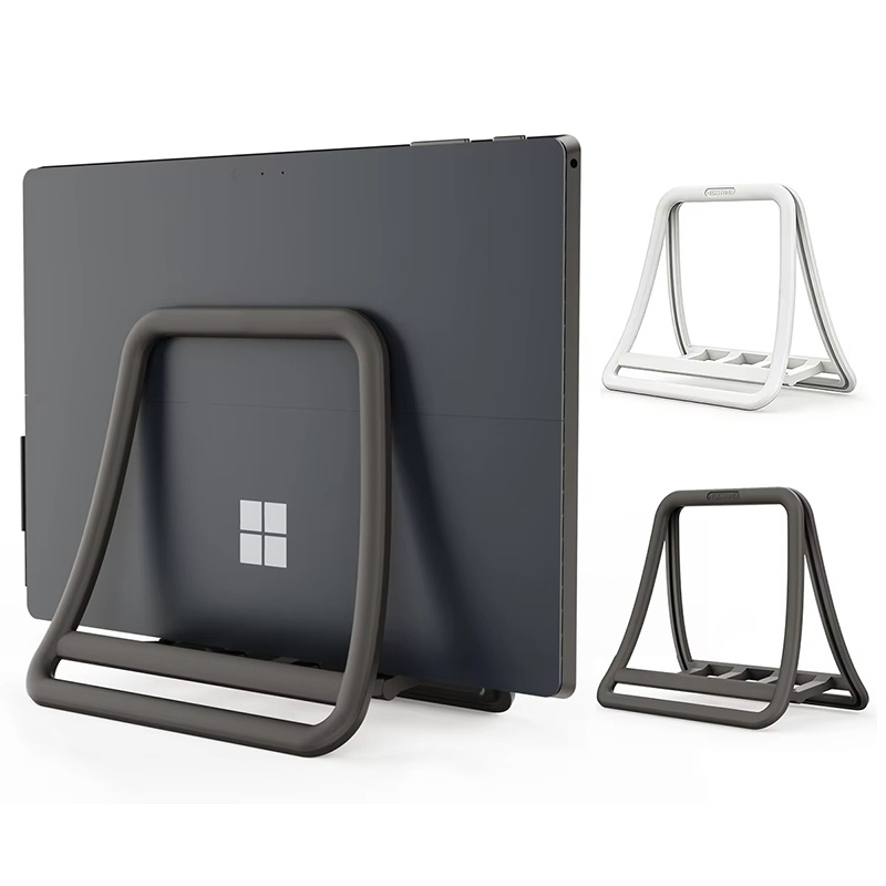 ユニバーサル垂直ラップトップスタンドラップトップデスクトップ - Tablet Ipad Accessories のレビューと価格