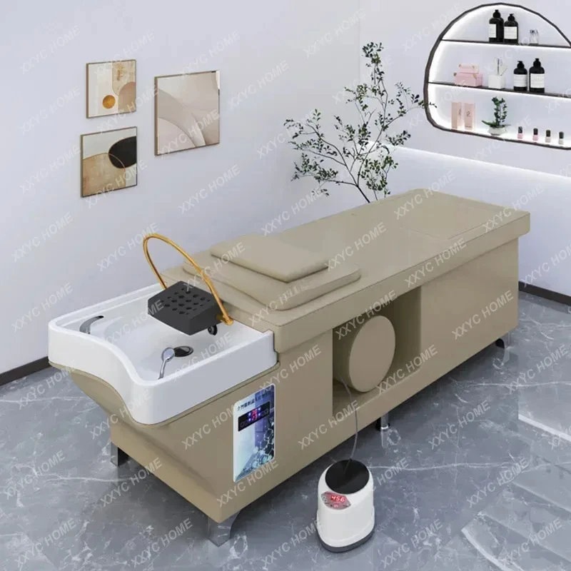革椅子ヘアサロンスパ水タンクヘッドスパマッサージテーブルベッ - Massage Table Accessories Uk のレビューと価格