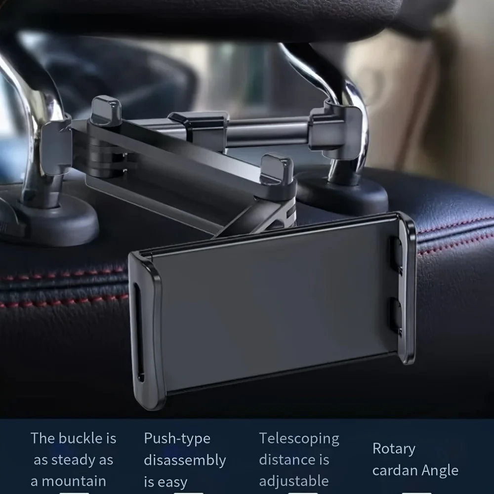 車の後部座席用タブレット＆スマホスタンド 調整可能 360度 - Toddler Tablet Accessories のレビューと価格