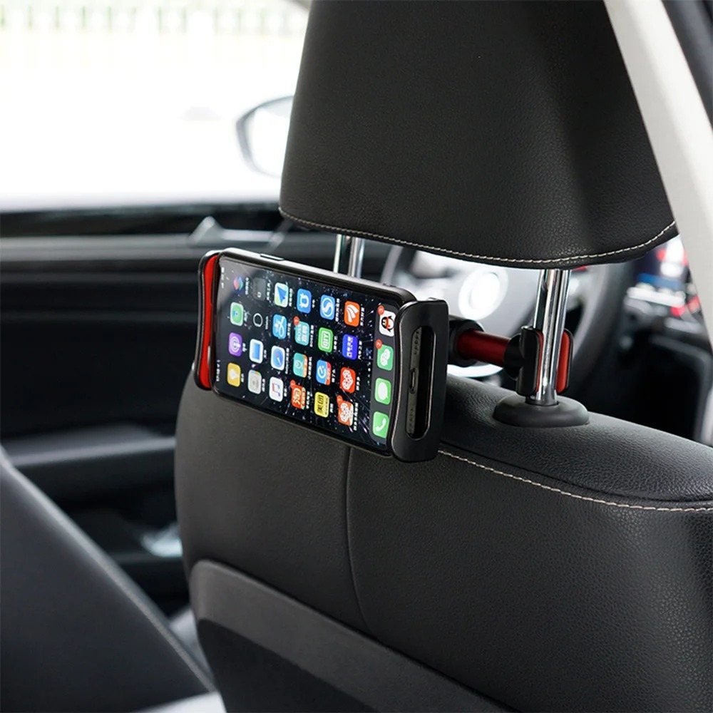 車の後部座席用タブレット＆スマホスタンド 調整可能 360度 - Toddler Tablet Accessories のレビューと価格