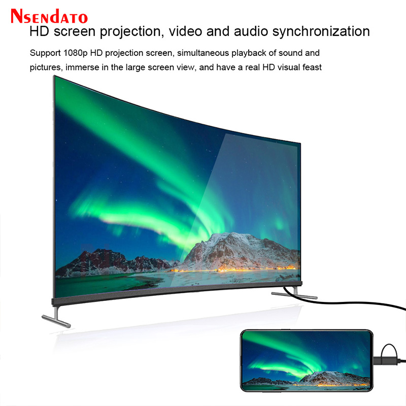 Mirascreen LD39 有線1080P HDマイクロ - Hdmi Adapter Tablet のレビューと価格