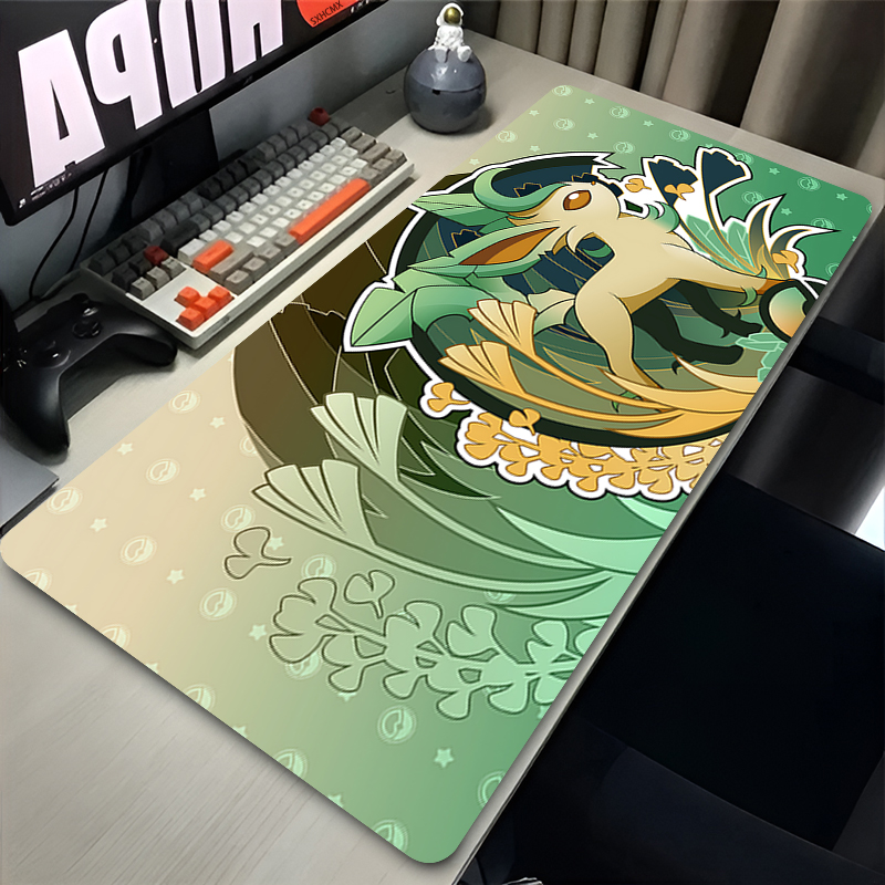 マウスパッド ゲーマー P-ポケモン リーフィオン 大型ゲー - Laptop Tablet Accessories のレビューと価格