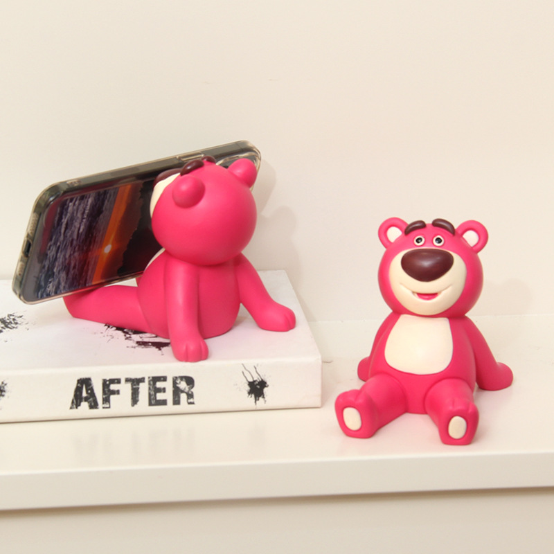 新しいロッツォ携帯電話ホルダー樹脂製キュートな漫画カワイイオ - Tablet Accessories Gifts のレビューと価格
