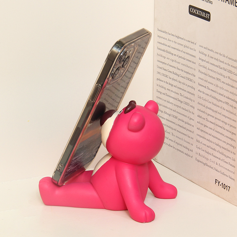 新しいロッツォ携帯電話ホルダー樹脂製キュートな漫画カワイイオ - Tablet Accessories Gifts のレビューと価格