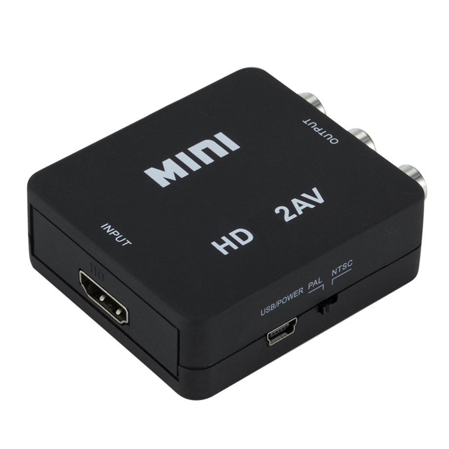 HDMI 互換 AV RCA コンバーター HDTV2AV  - Hdmi Adapter Tablet のレビューと価格