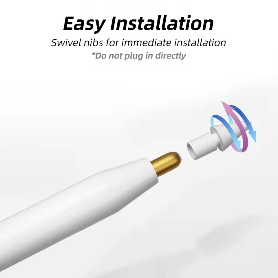 Apple Pencil用ペン先、二重構造、Apple Pe - Stylus Replacement Tip のレビューと価格