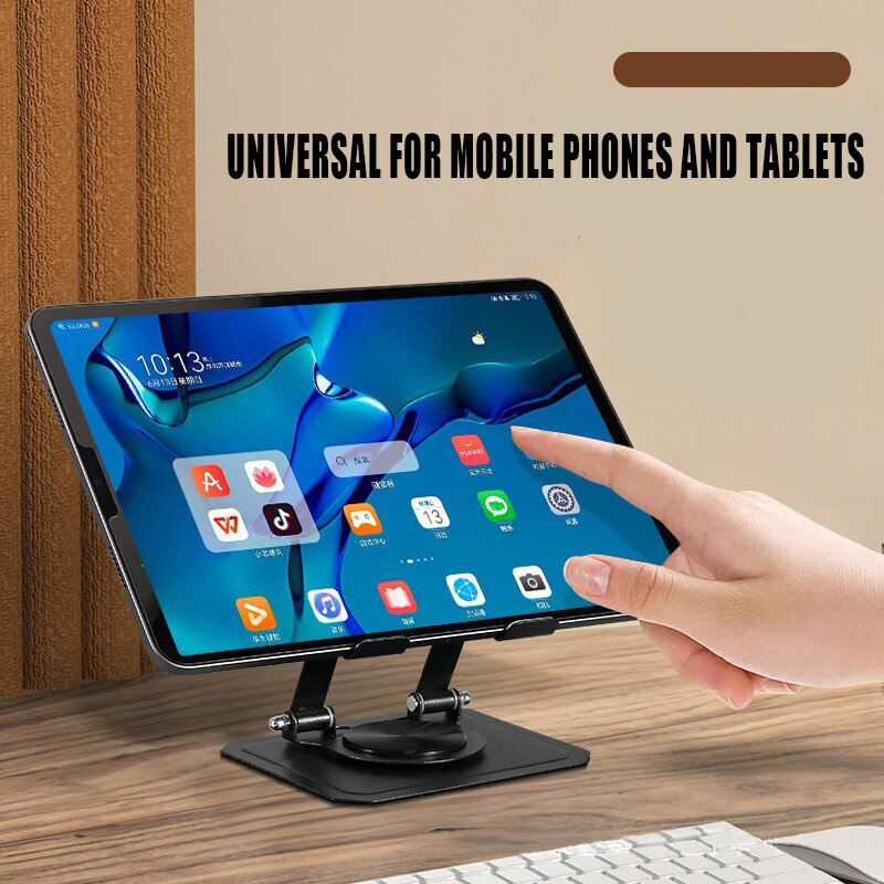 360 °   回転可能なタブレットスタンド 調整可能な折り - Huawei Tablet Accessories のレビューと価格