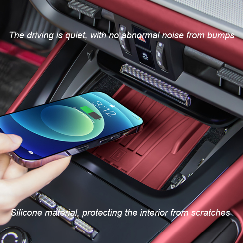 ポルシェ カイエン 2018-2025 シリコン製 車用カッ - Wireless Charging Pad のレビューと価格