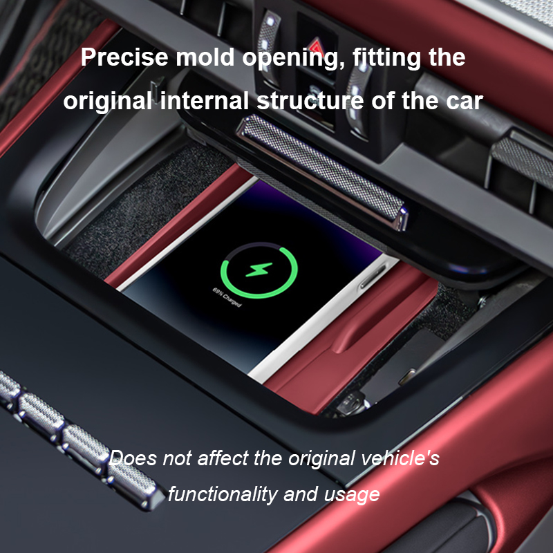 ポルシェ カイエン 2018-2025 シリコン製 車用カッ - Wireless Charging Pad のレビューと価格