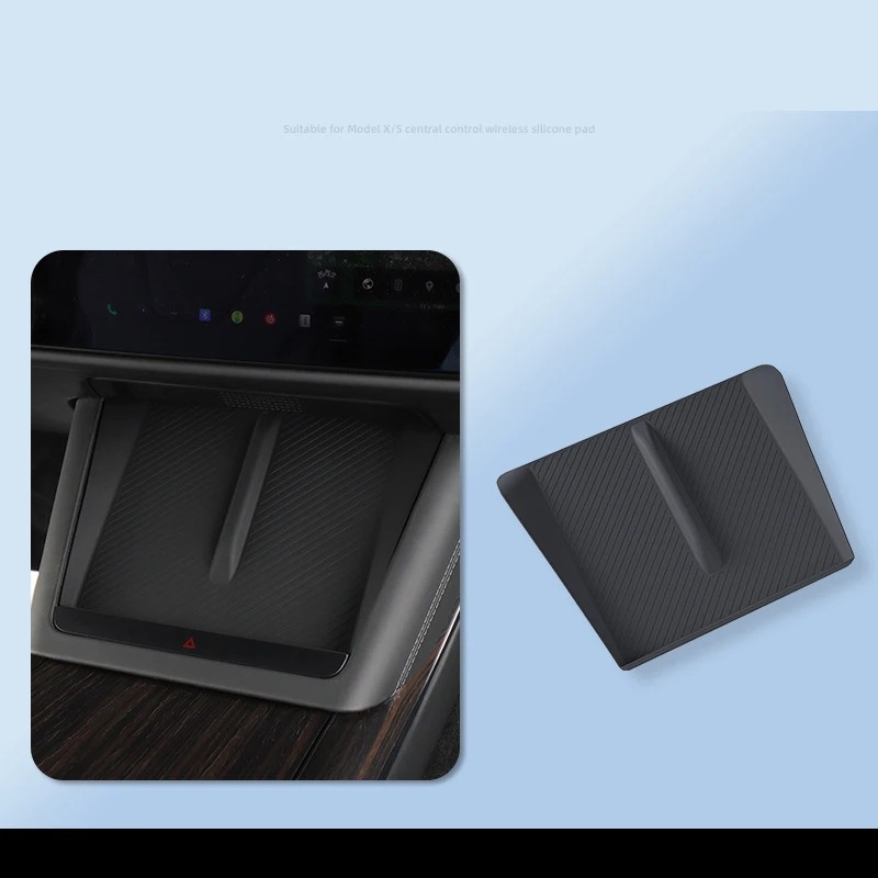 テスラモデル X モデル S 2023 車の中央制御ワイヤレ - Wireless Charging Pad のレビューと価格