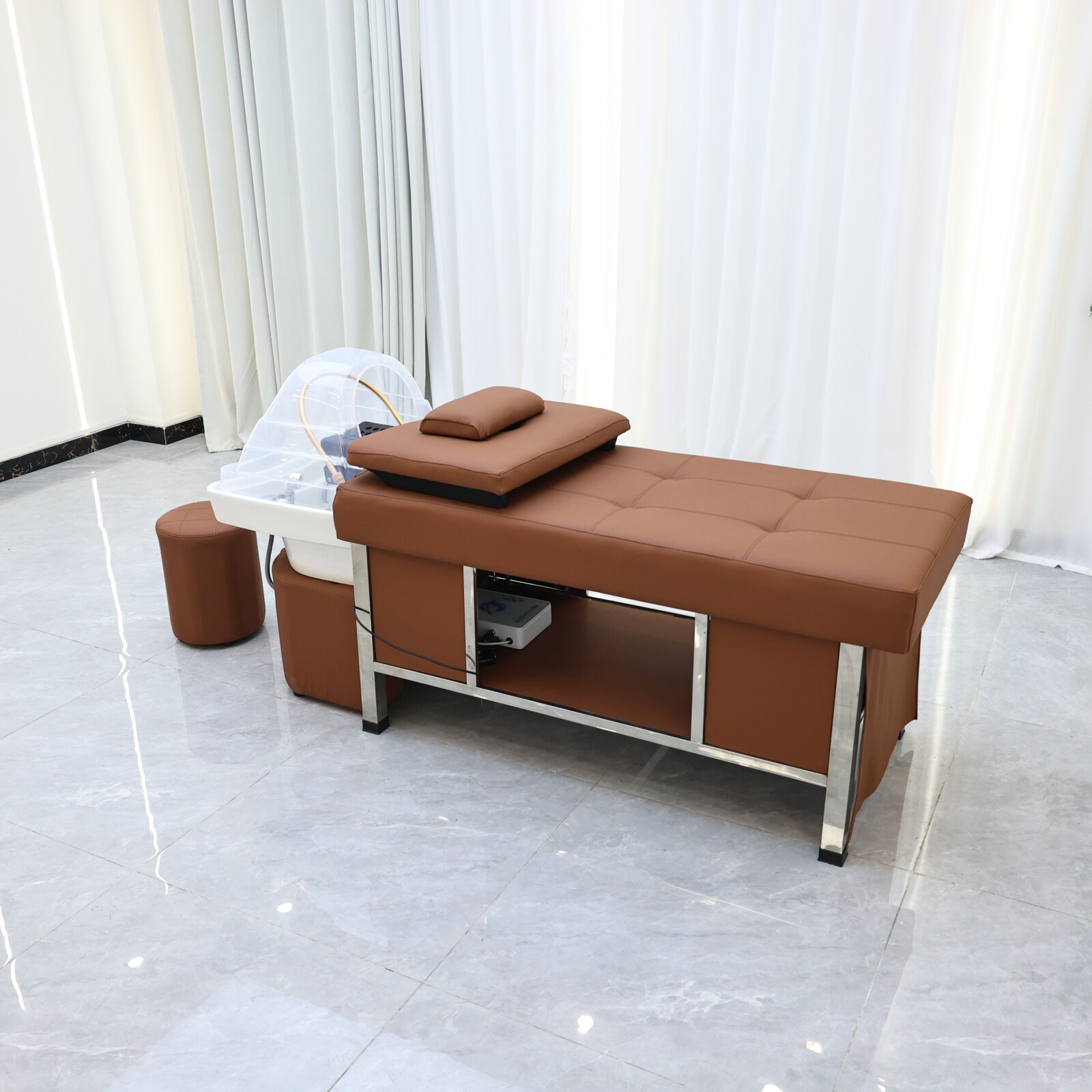 ヘッドスパマッサージシャンプーベッド、ヘアウォッシュ＆ヘッド - Massage Table Accessories Uk のレビューと価格